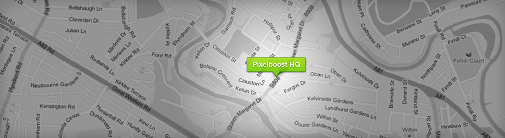 Pixelboost is based in Glasgow, UK